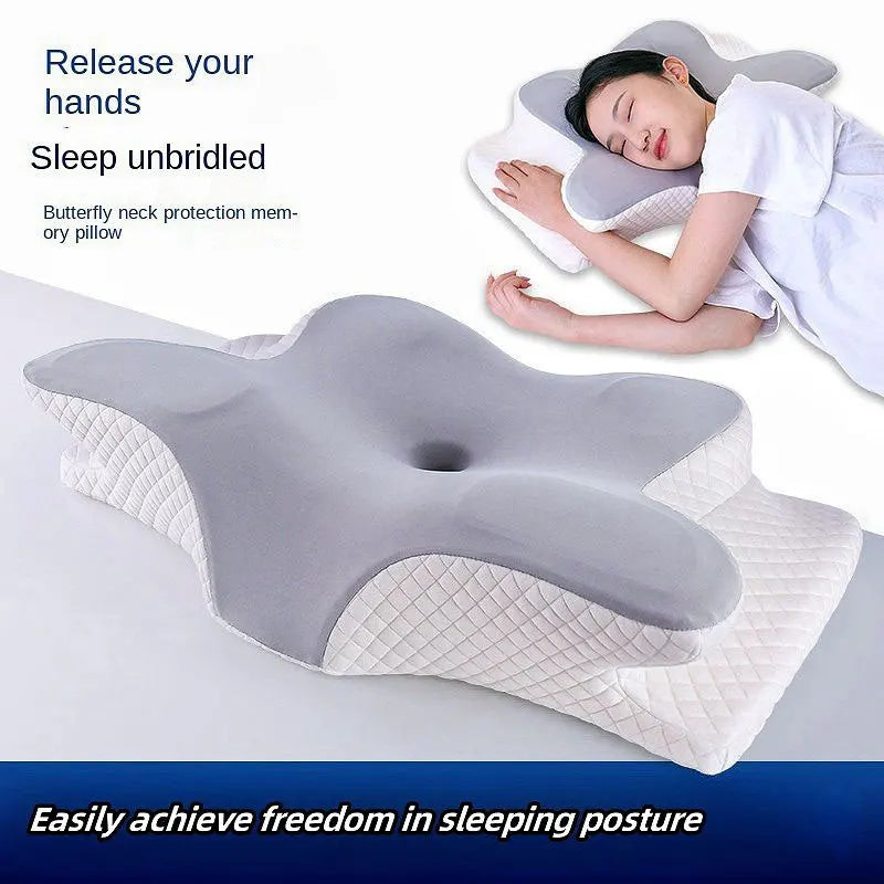 Memory Foam Disc Pillow for Neck Support and Comfort