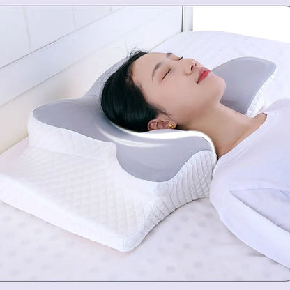 Memory Foam Disc Pillow for Neck Support and Comfort