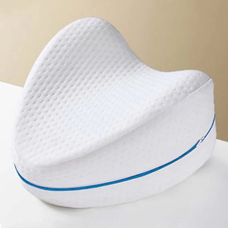 Orthopedic Memory Foam Leg Pillow for Sciatica and Backache Relief