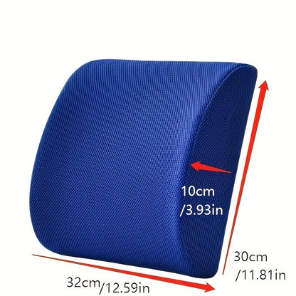 Memory Foam Lumbar Support Pillow for Office Chair and Car Seat