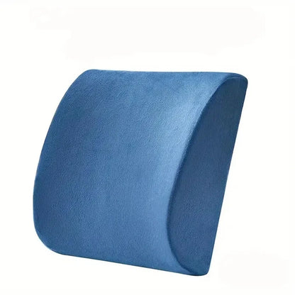 Memory Foam Lumbar Support Pillow for Office Chair and Car Seat