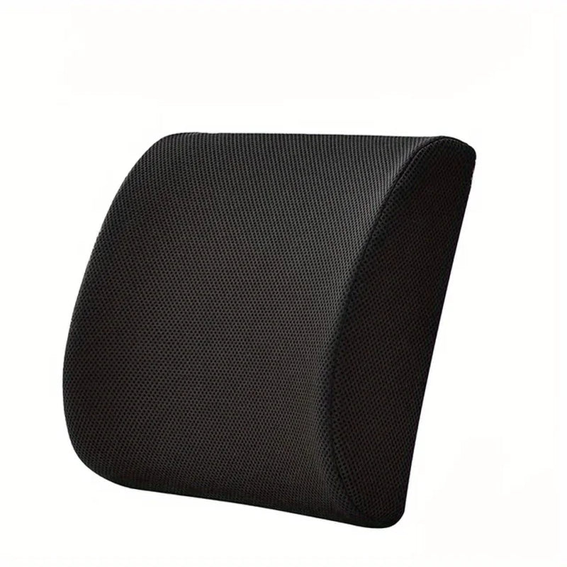 Memory Foam Lumbar Support Pillow for Office Chair and Car Seat